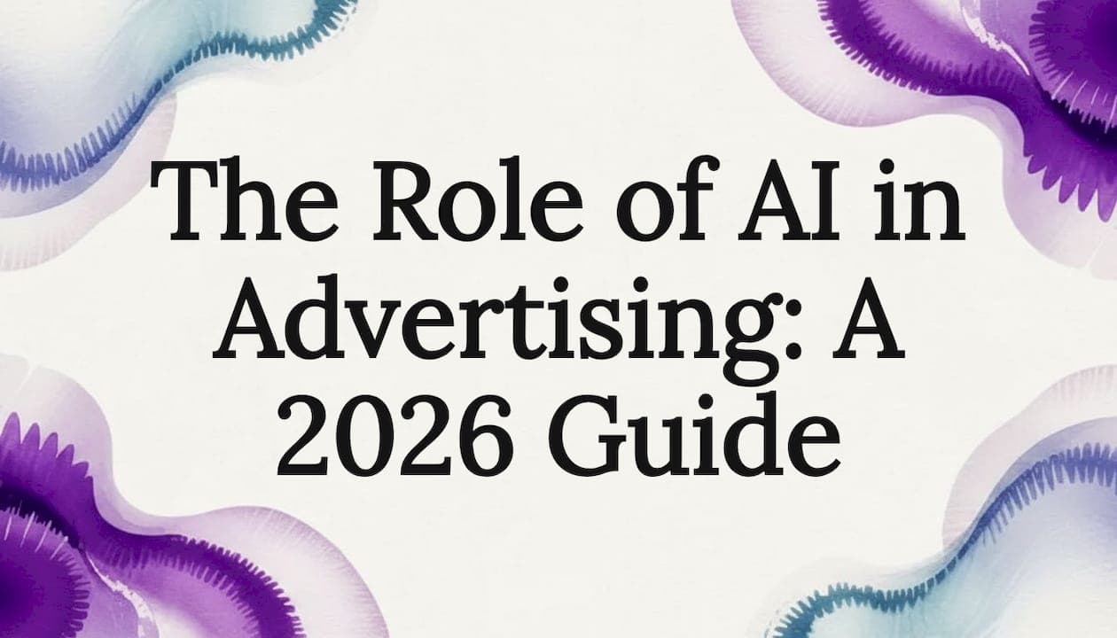 The Role of AI in Advertising: A 2026 Guide