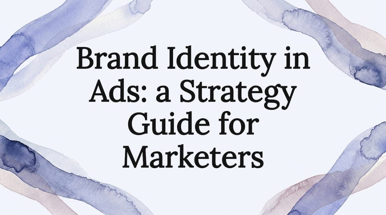 Brand Identity in Ads: a Strategy Guide for Marketers